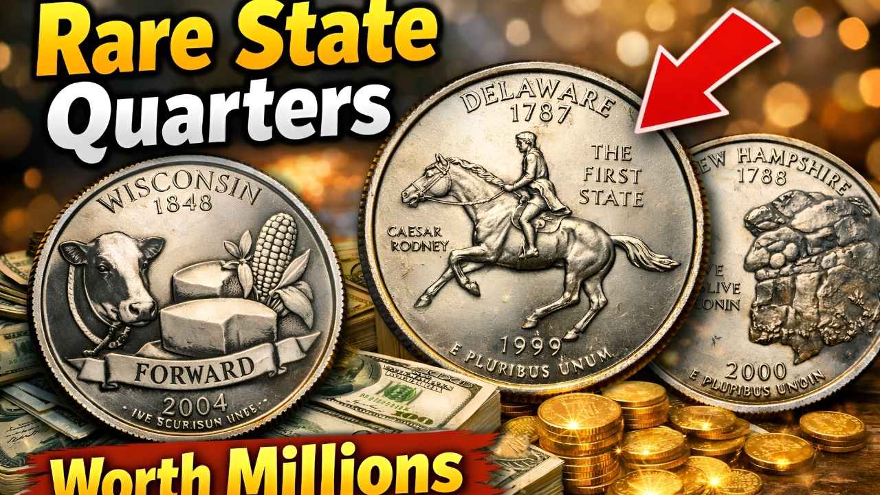 Rare State Quarters Worth Millions: Collector’s Guide to Errors, Values, and Hidden History