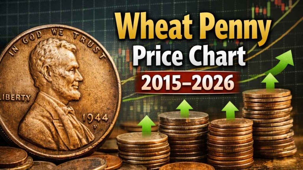 Wheat Penny Price Chart 2015–2026: Complete Collector’s Value Guide