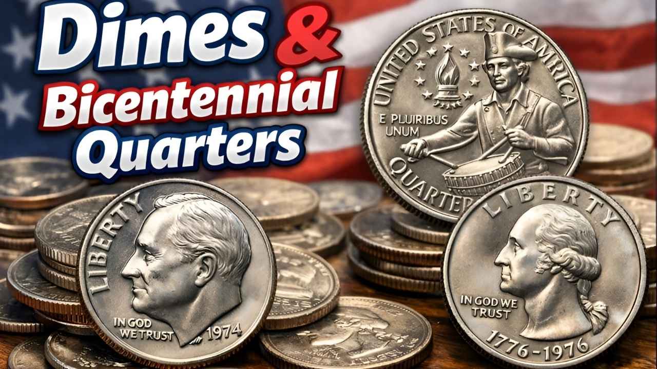 5 Rare Dimes & Bicentennial Quarters Could Be Worth $495 Million by 2026