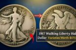 Walking Liberty Half Dollar 1917 Value – Worth Up to $175,000